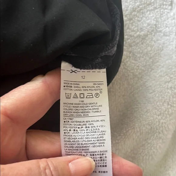 Banana Republic Cobalt Blue/Black Geometric Design Dress Size12. - Picture 10 of 10